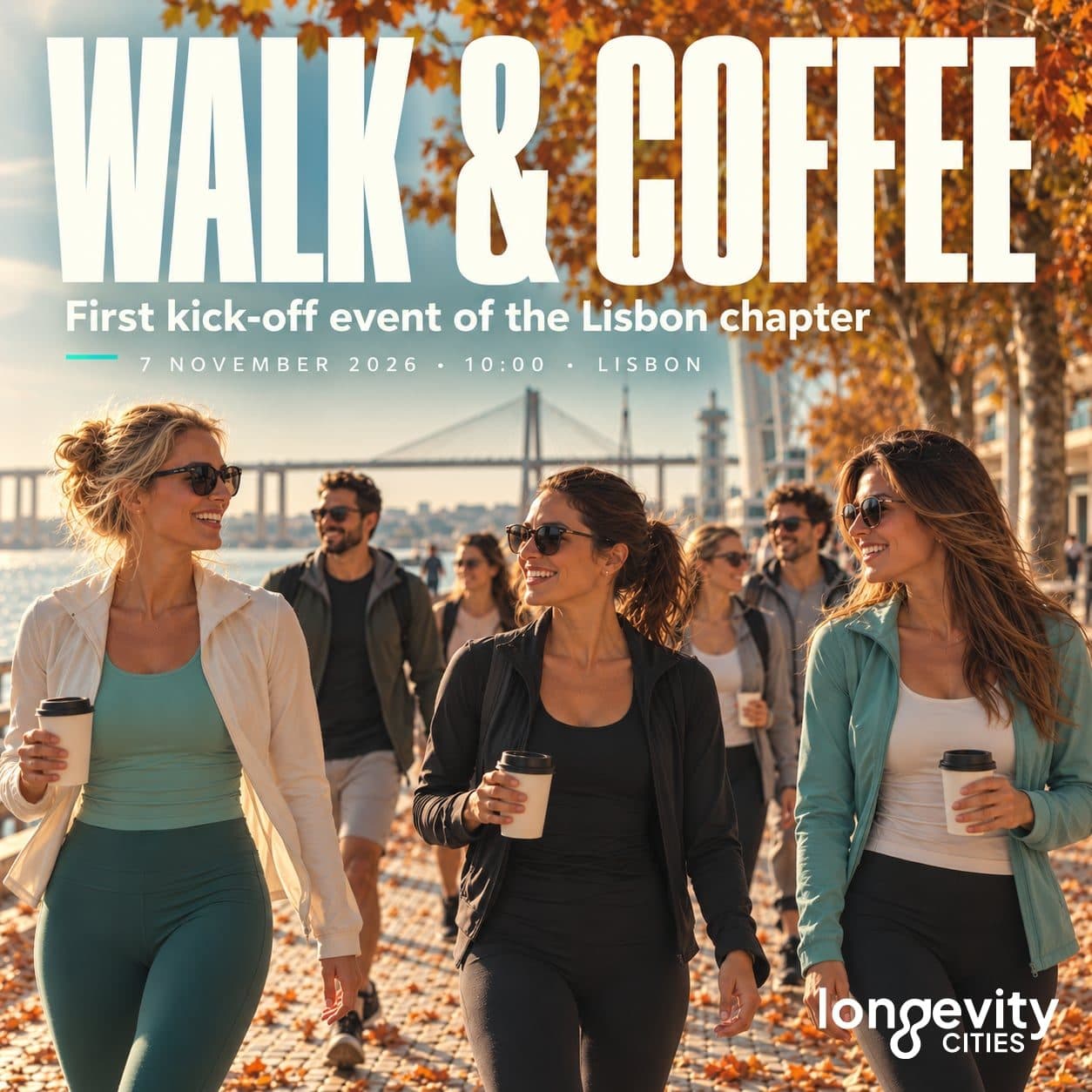 Walk & Coffee | First Longevity Lisbon event