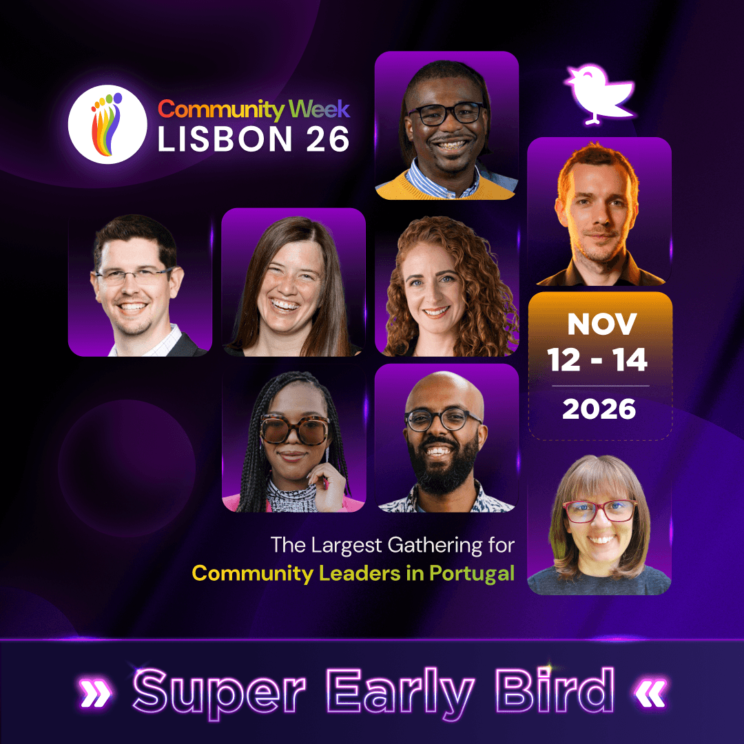 Lisbon Community Week 2026 (Nov 12th - 14th, 2026)