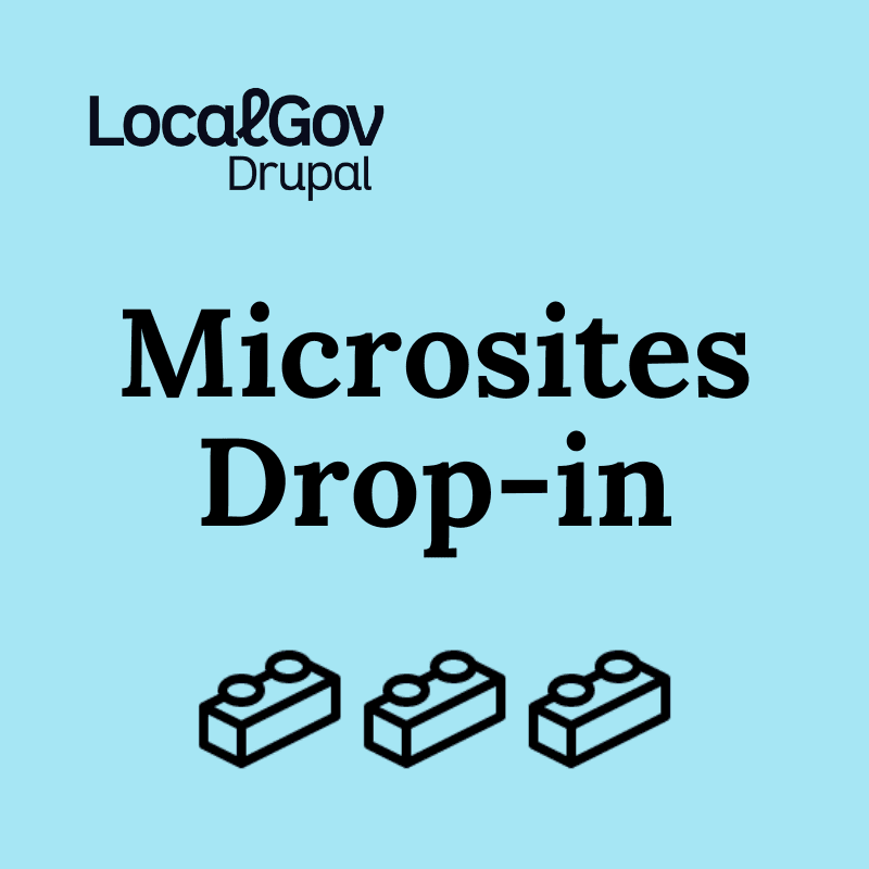 Microsites Drop-in