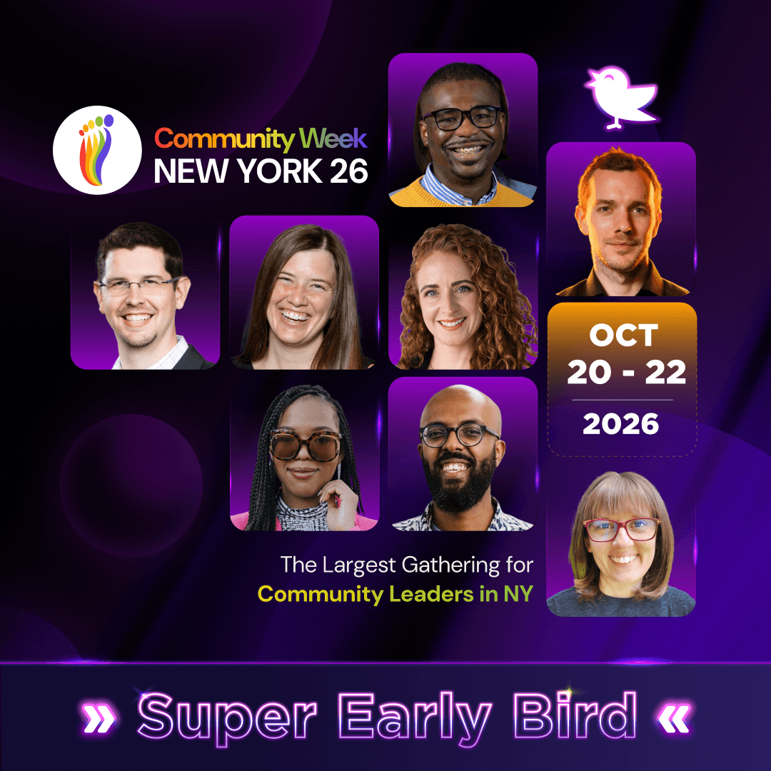 New York Community Week 2026 (October 20th - 22nd, 2026)