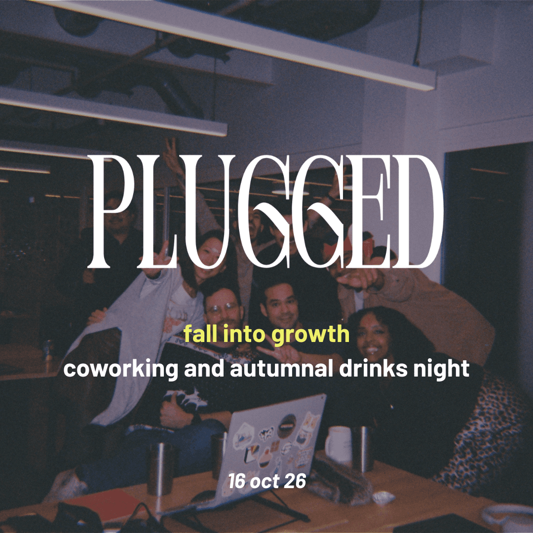 fall into growth: founders coworking & drinks night