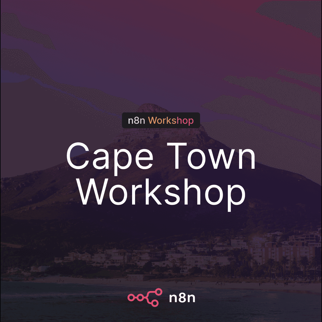 n8n Workshop Cape Town - Innovating with n8n