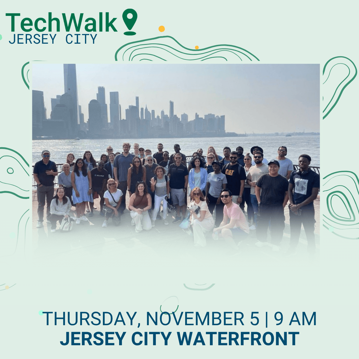 TechWalk | Jersey City, 11/5
