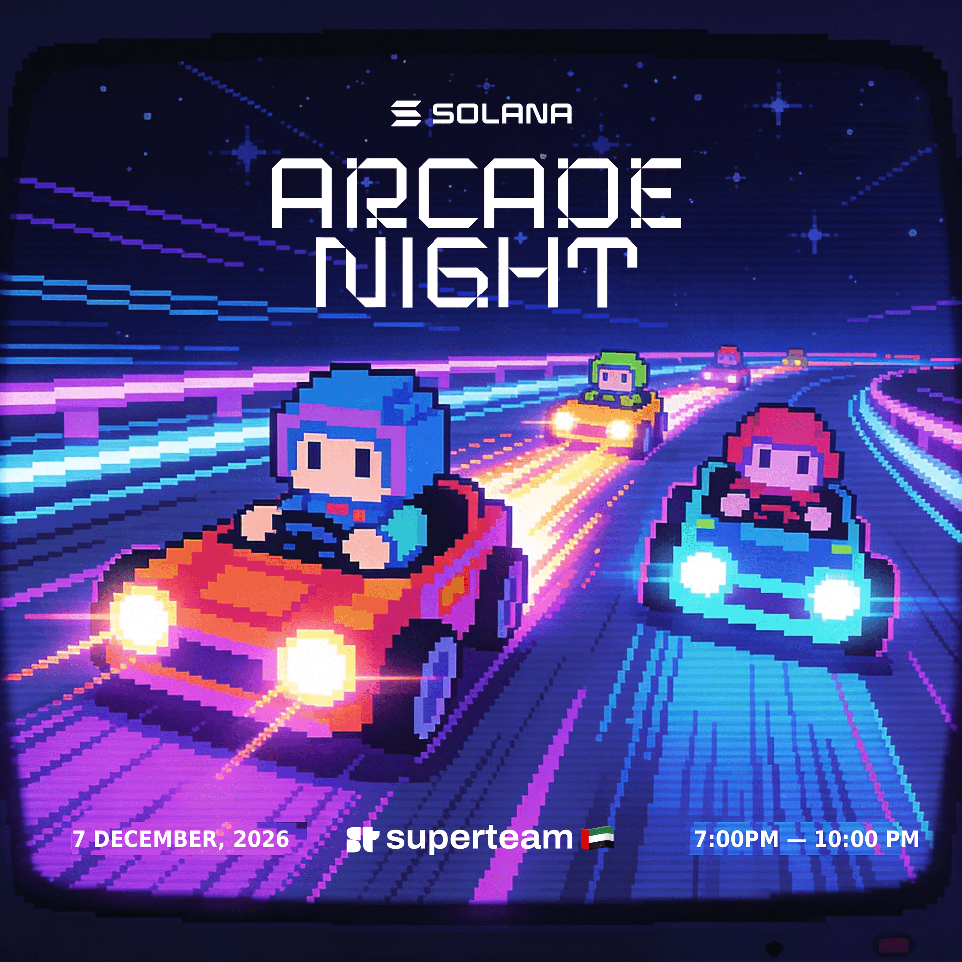 Solana Arcade Night
