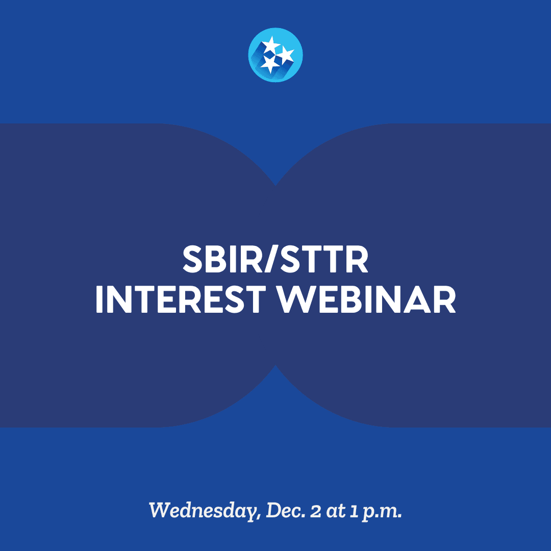 SBIR/STTR Interest Webinar: December