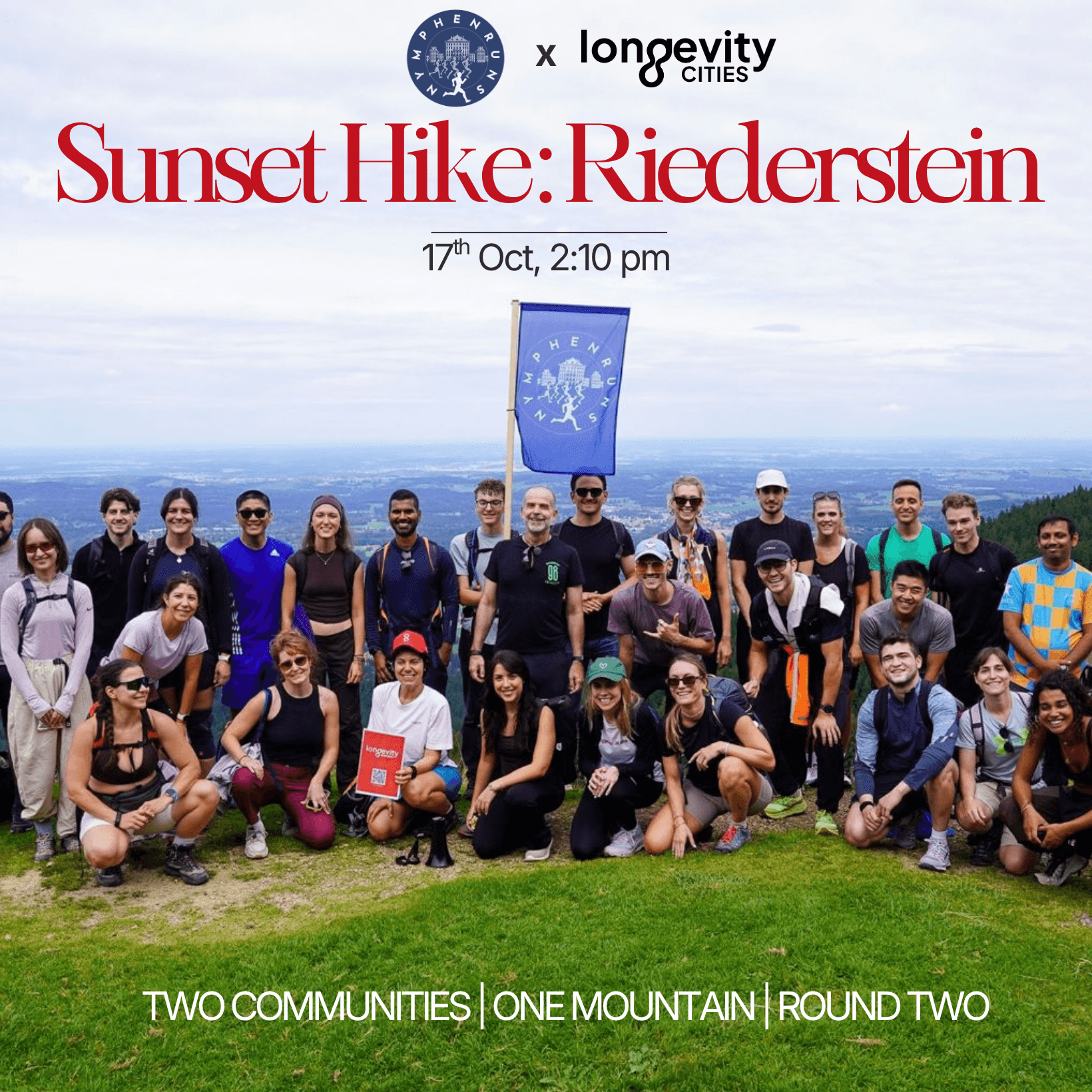Sunset Hike: Riederstein | NymphenRuns x Longevity Munich