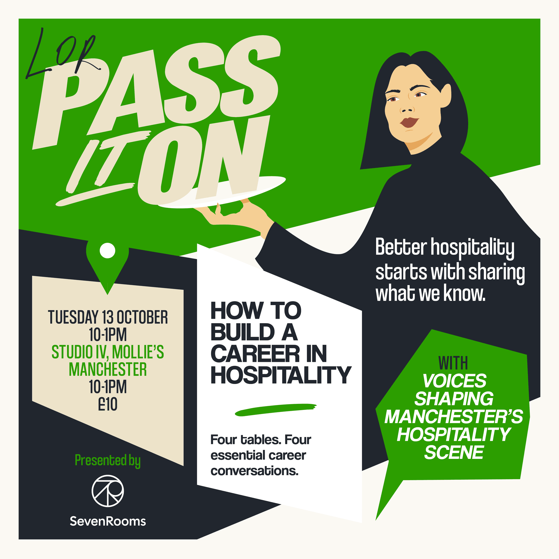 PASS IT ON: HOW TO BUILD A CAREER IN HOSPITALITY