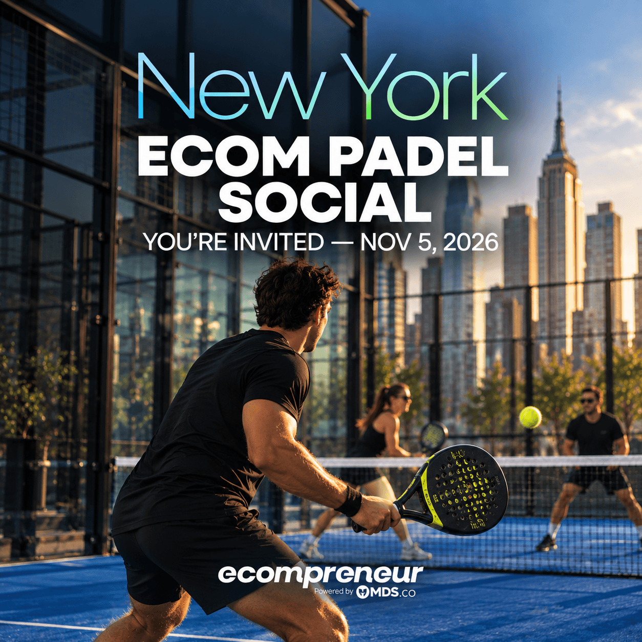 New York Ecom Padel Social Nov 2026