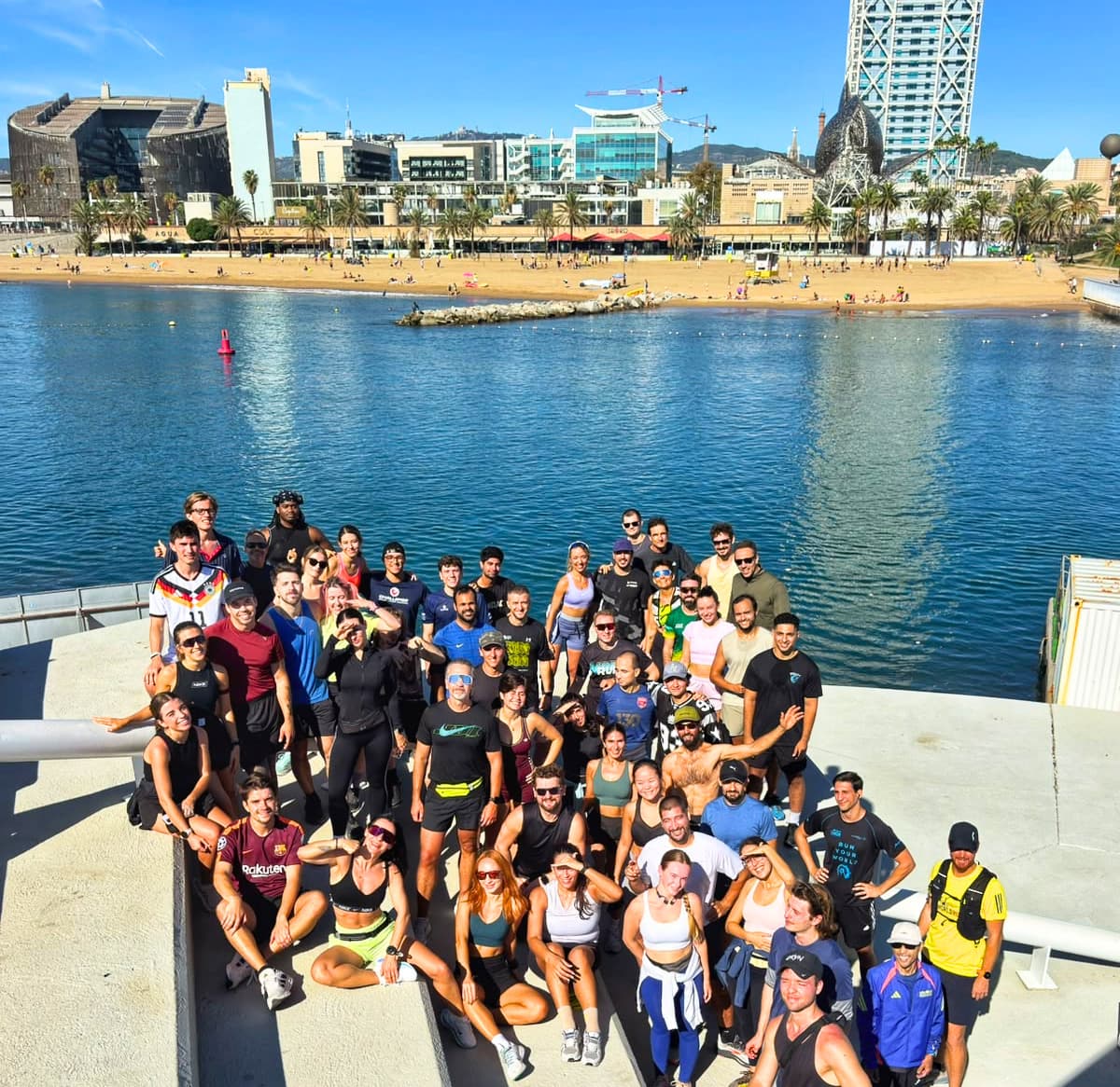 NOMAD RUN ★ 6KM with BCN Entrepreneurs & Digital Nomads feat. La Fabrica &Co ROOFTOP