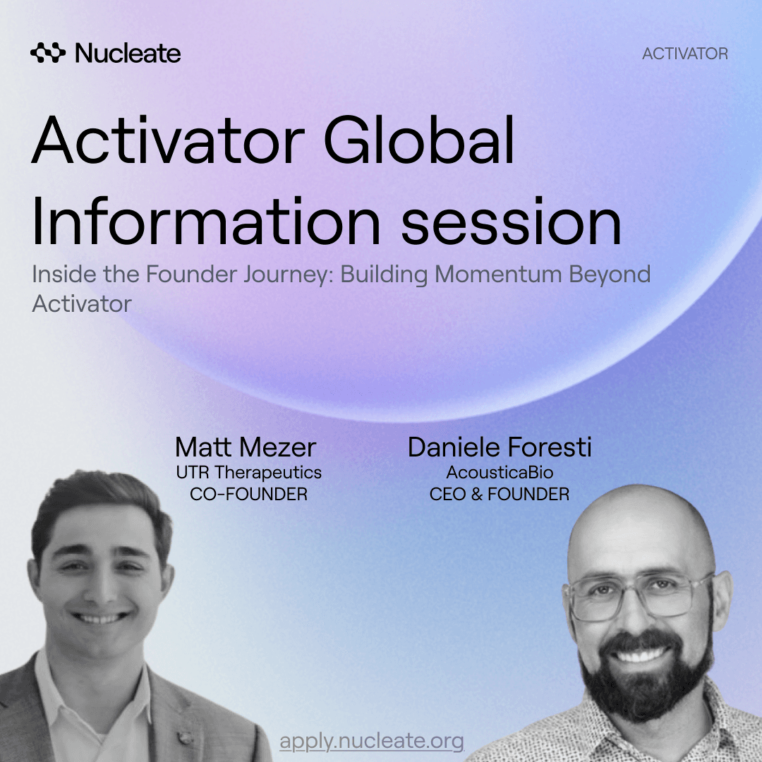 Nucleate Activator: Alumni Chat and Info Session