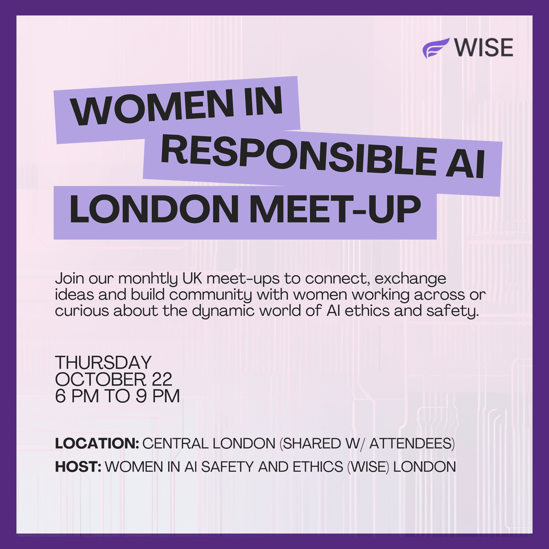 Women in Responsible AI London Meet-Up