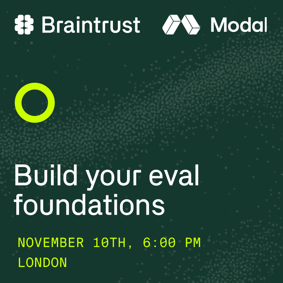 Eval foundations workshop