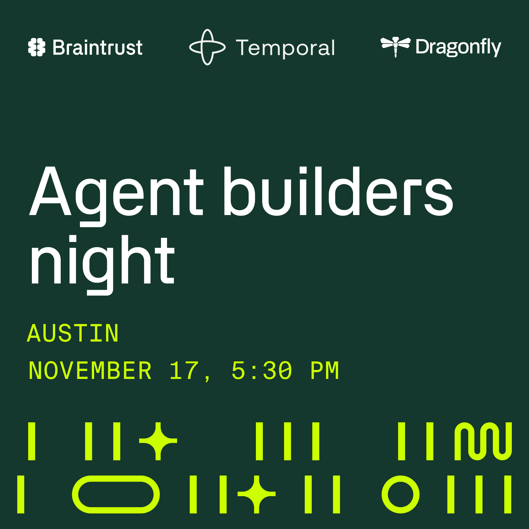 Agent builders night - Austin