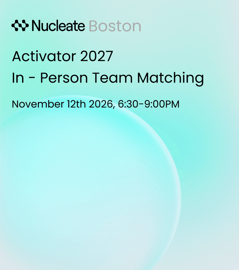 Nucleate Boston - In Person Team Matching